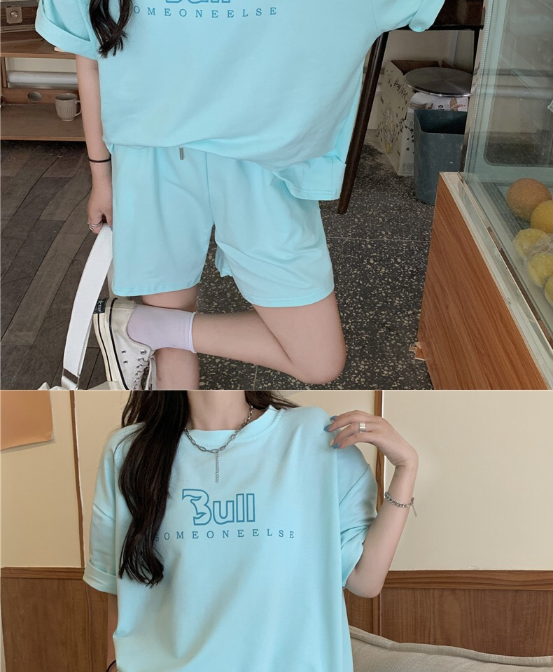 夏季短袖运动套装_夏季短袖运动服_短袖运动套装夏装女款